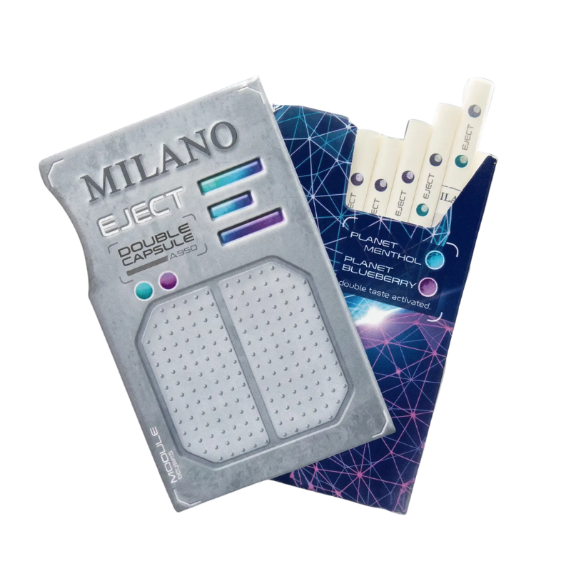 Milano Eject Double Click Mentol ve Böğürtlenli Sigara - Görsel 2