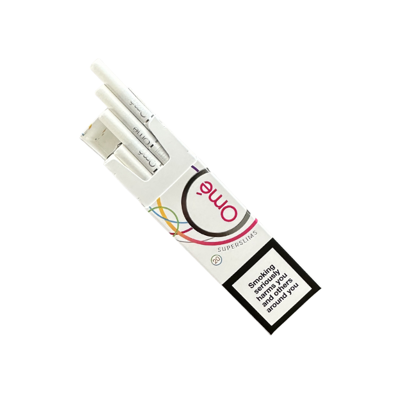Ome White Super Slim İthal Sigara - Görsel 2