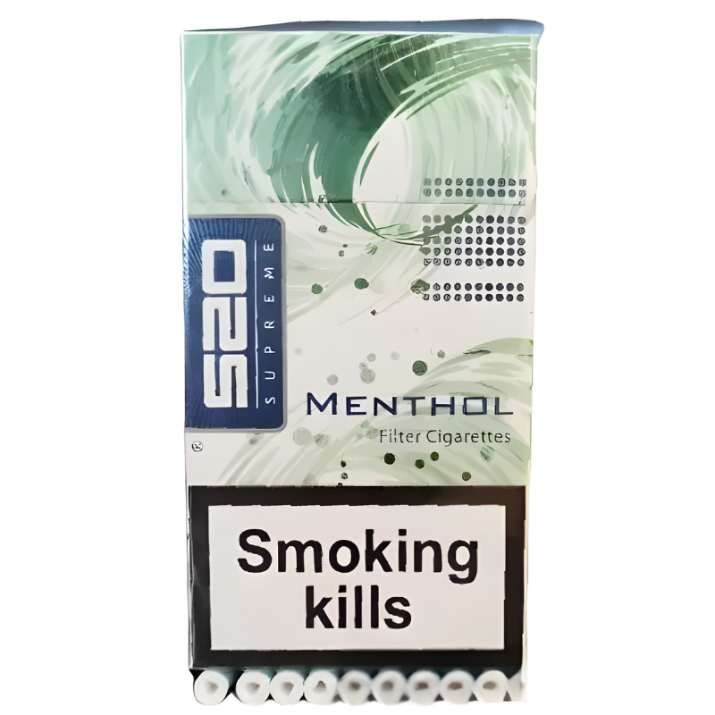 TTL 520 Supreme Slim Menthol Kalpli Filtreli Sigara - Tobacco Sepeti