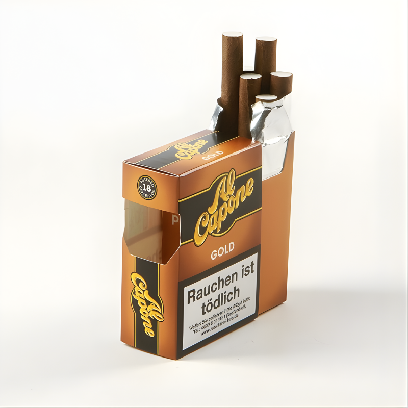 Al Capone Gold Pockets Filter Sigarillo Satın Al - Görsel 2