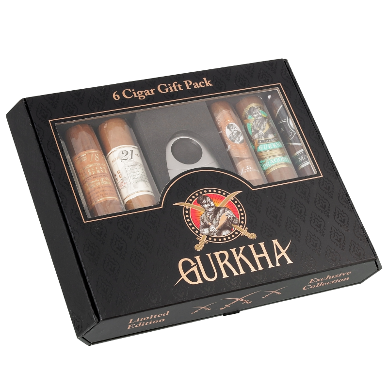 Gurkha 6 Cigar Gift Pack Sınırlı Üretim Özel Koleksiyon Satın Al - Tobacco Sepeti
