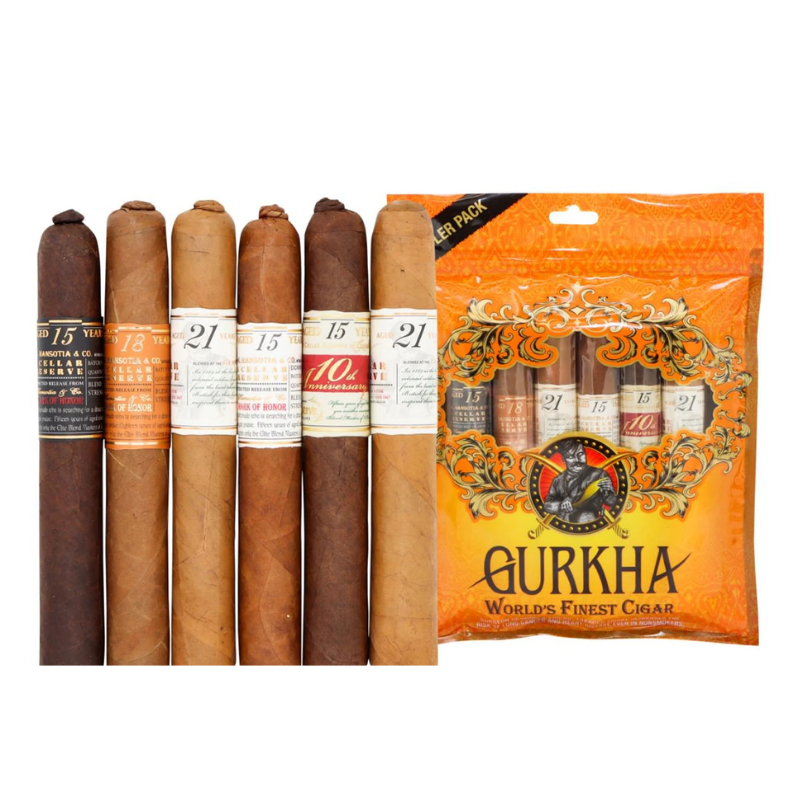 Gurkha Cellar Reserve 6 Stick Sampler Pack - Görsel 2